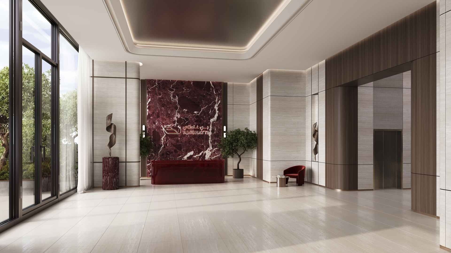 Studio Commercial property in Binghatti Ruby No. 11028